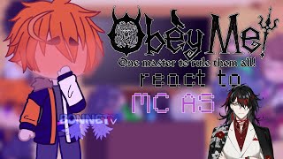 Obey me react to MC as vox vtuber [upl. by Camey]