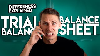 TRIAL BALANCE vs BALANCE SHEET [upl. by Drake]