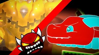 Top 10 Geometry Dash Bossfights  Bossbattles [upl. by Tuneberg]