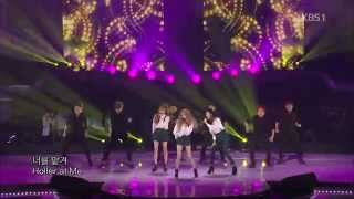 HIT 열린음악회태티서Girls GenerationTTS  Holler20141019 [upl. by Attenra]