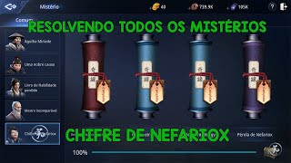 MIR4 MISTÉRIO CHIFRE DE NEFARIOX RESOLVIDO [upl. by Avi]