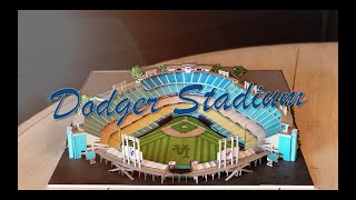 How to make Dodger Stadium with paper [upl. by Keen]