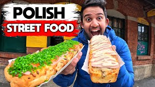 Trying Polish STREET FOOD In Kraków Poland 🇵🇱 [upl. by Oskar]