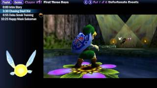 Legend of Zelda Majoras Mask Walkthrough 01 14 quotFirst Three Days Unfortunate Eventsquot [upl. by Githens]