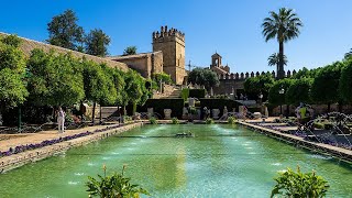 Alcázar of the Christian Monarchs Córdoba Andalusia Spain Europe [upl. by Ailugram]