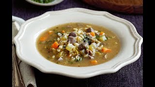 COOKING THE PAST quotTHE BROWN DERBYquot SCOTCH BROTH [upl. by Brandenburg]