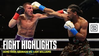 HIGHLIGHTS  Demetrius Andrade vs Liam Williams [upl. by Dom605]