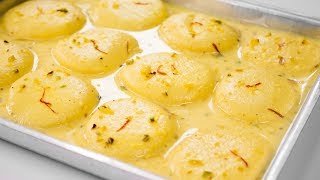 Rasmalai Halwai Style with Secrets  Bengali Rasomalai Recipe  CookingShooking [upl. by Uela]