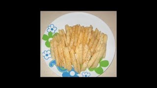 Raw Food Recipe Jicama Fries [upl. by Leverett]