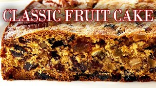 Professional Baker Teaches You How To Make FRUIT CAKE [upl. by Darrow]