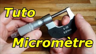 Tuto  Comment utiliser un Micromètre [upl. by Aliac]