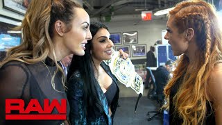 The WWE Womens Tag Team Titles become IIconic WWE Exclusive April 8 2019 [upl. by Aizirtap]