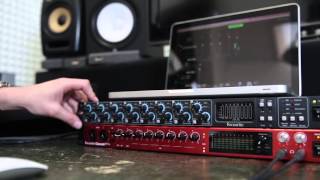 Focusrite  Getting Started with Clarett 8Pre  Video 5  Expanding via ADAT [upl. by Salbu]