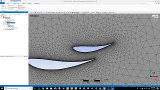 Ansys 2D Wing Simulation [upl. by Droflim927]