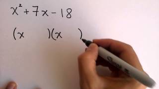 Factoring Quadratic Expressions Pt 1 [upl. by Jt]