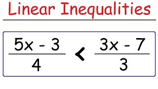 How To Solve Linear Inequalities [upl. by Kcyred725]