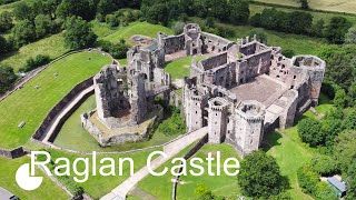 Raglan Castle  A Fairytale Castle [upl. by Hwang]