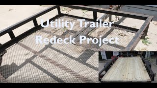 Enclosed Trailer Rebuild Part 1 [upl. by Eiramesor870]