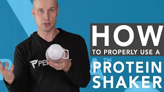 How to Properly use a protein shaker bottle 2024 [upl. by Rome870]