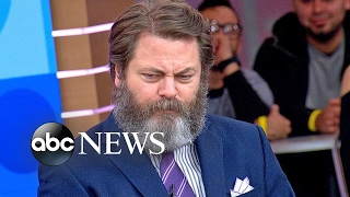 Nick Offerman Interview on The Founder [upl. by Boak]