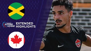 Jamaica vs Canada Extended Highlights  CONCACAF Nations League  CBS Sports Golazo [upl. by Adiahs]