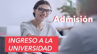 Consejos para la entrevista de ingreso a la Universidad [upl. by Aznaed]