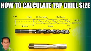 HOW TO CALCULATE TAP DRILL SIZE  Machine Shop Theory [upl. by Fillander]