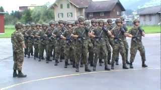 Armée suisse  Section Ferreira  IFOEO av 82  13 juillet 2012 [upl. by Bruce206]