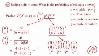 Binomial Distribution EXPLAINED with Examples [upl. by Ecinerev]