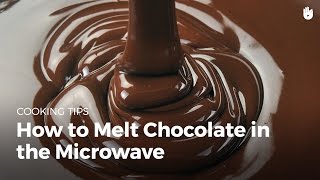 How to melt chocolate in the microwave [upl. by Adnavoj]