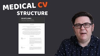 Medical CV Example How To Structure Your CV or Resume [upl. by Hoye]