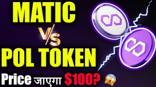 Polygon MATIC Vs POL exMATIC 😱matic coin latest news crypto news todaycryptocurrency Latest [upl. by Nakhsa]