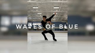 Waves of Blue  Majid Jordan  Figure Skating Choreography by Antony Cheng [upl. by Atteuqram487]