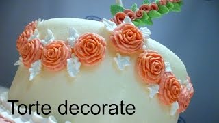 Decorare le torte tutorial by ItalianCakes [upl. by Bertle]