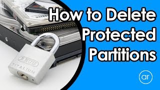 How to Delete the Undeletable using Diskpart Disk Partition in Windows 10 [upl. by Erv588]