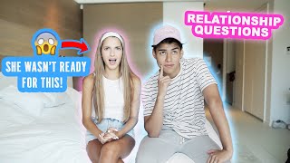 ASKING MY BEST FRIEND RELATIONSHIP QUESTIONS  FUNNY [upl. by Aleil]