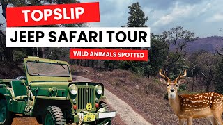 Topslip Jeep Safari Tour  Topslip Tourism [upl. by Acysej704]