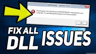 2024 Guide on How to fix all DLL Errors in Windows 1011 [upl. by Ninel]