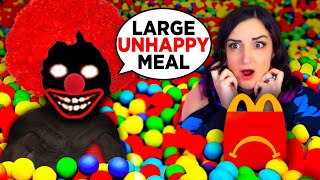 I Played Creepy McDonalds Games to Try amp NOT Eat Fast Food [upl. by Inajar]