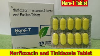 NoreT Tablet  Norfloxacin and Tinidazole Tablet Uses in Bengali [upl. by Des]