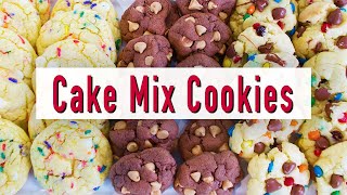 3 Ingredient Cake Mix Cookies [upl. by Holleran282]