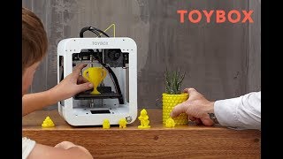 Toybox The 3D Printer Just For Kids  As seen on Shark Tank [upl. by Madi]