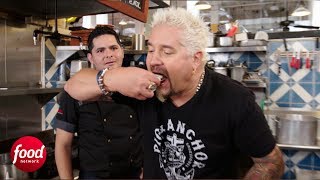 All New Friday 98c  Diners Driveins and Dives with Guy Fieri  Food Network [upl. by Ilojne203]