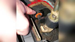 95 VW GolfMk 3 EASY 5 Minutes Main Shifter Bushing Replacement [upl. by Chancey]