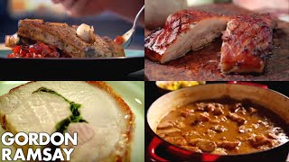 5 Declicious Pork Recipes  Gordon Ramsay [upl. by Feeley429]