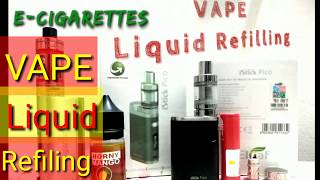 VAPE Tricks  How To Refill Juice In Vape [upl. by Loralie]