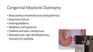 Congenital and Childhood Myotonic Dystrophy [upl. by Schechter170]