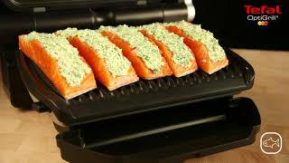 How to grill fish  Tefal OptiGrill Smart Grill [upl. by Zebada]