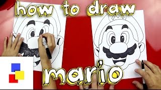 How To Draw Mario [upl. by Nodnrb]