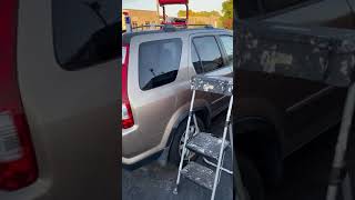 How to remove  install a roof rack on a Honda CRV [upl. by Behlke]